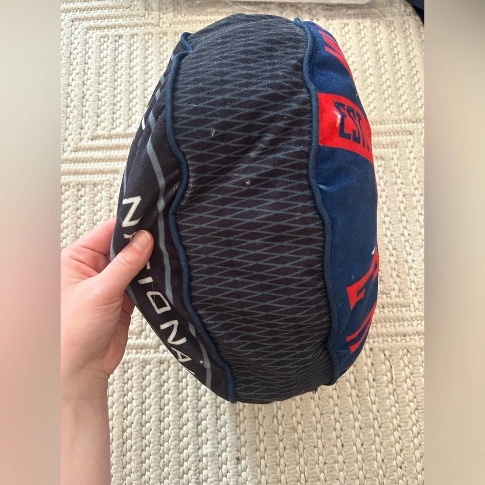 NHL Washington Capitals Soft Red White Blue Hockey Puck Pillow